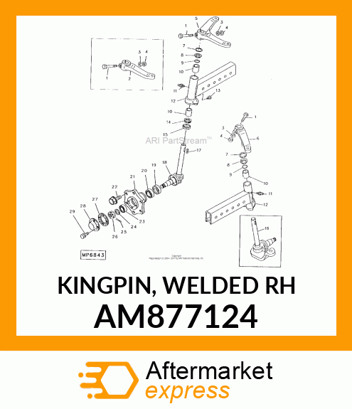 KINGPIN, KINGPIN, WELDED RH AM877124