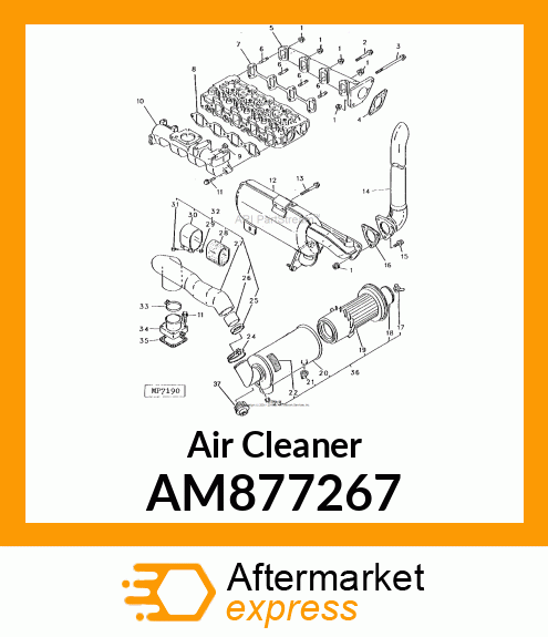 Air Cleaner AM877267