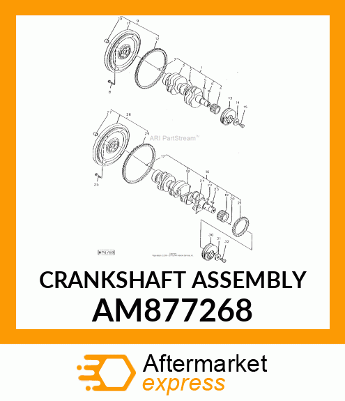 Crankshaft AM877268