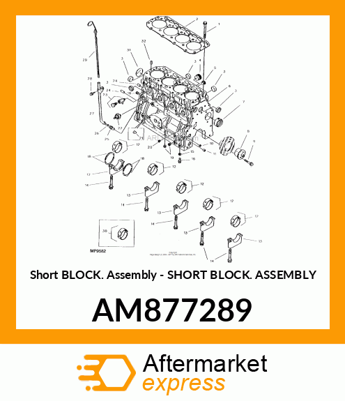 Short Block Assembly AM877289