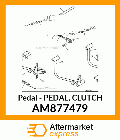 Pedal AM877479