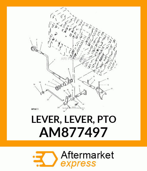 Lever AM877497