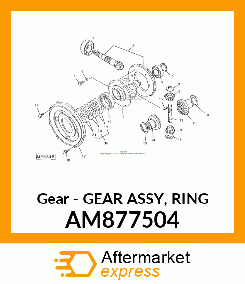 Gear AM877504