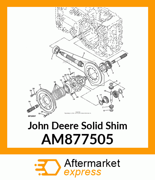 SHIM PACK AM877505