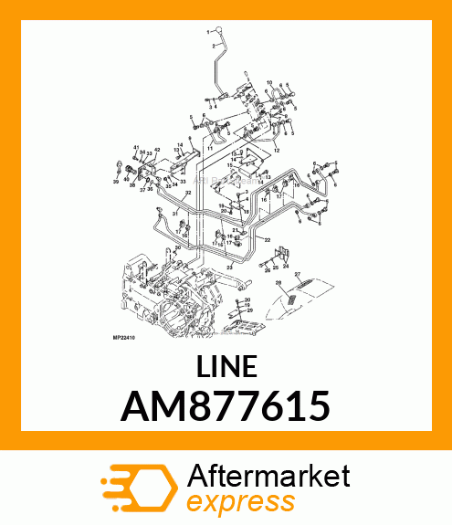 LINE, PRESSURE AM877615