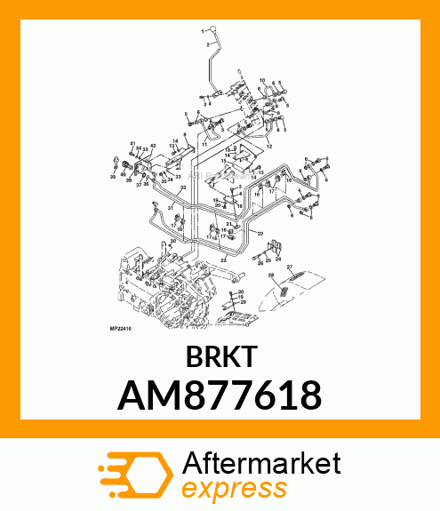 BRACKET, SCV AM877618