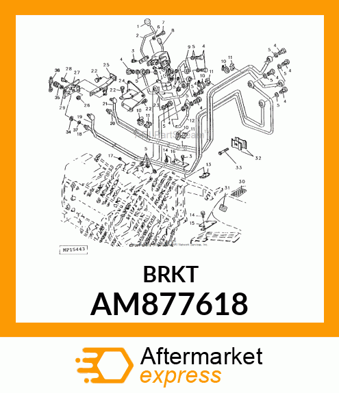 BRACKET, SCV AM877618