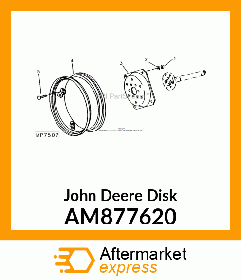 DISC ASSY AM877620