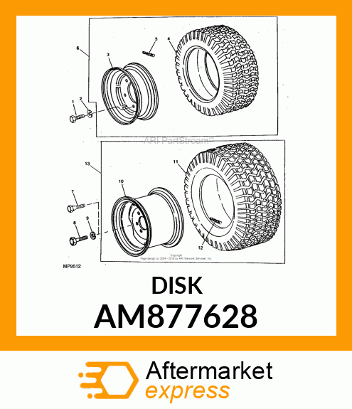 Disk AM877628