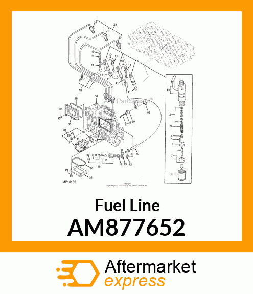 Fuel Line AM877652