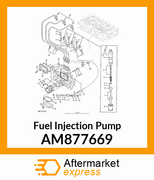 Fuel Injection Pump AM877669