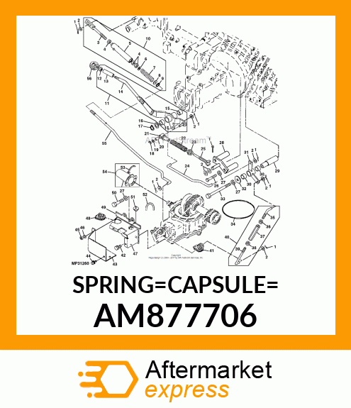 TORQUE CONTROL, SPRING CAPSULE ASSY AM877706