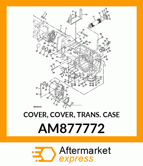 COVER, COVER, TRANS. CASE AM877772