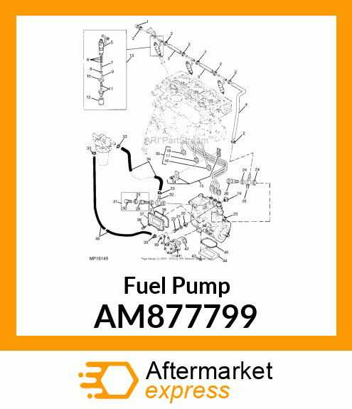 Fuel Pump AM877799