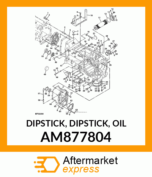 DIPSTICK, DIPSTICK, OIL AM877804