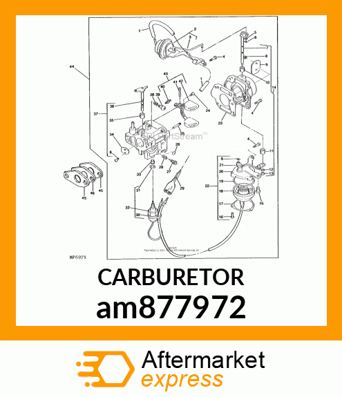 CARBURETOR am877972