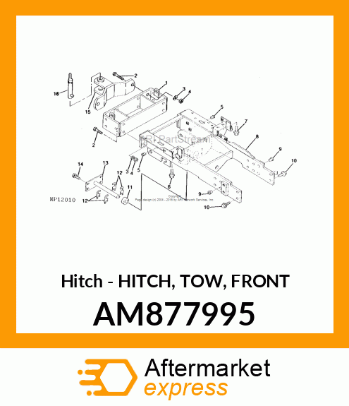 Hitch Tow Front AM877995