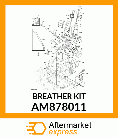 BREATHER KIT AM878011