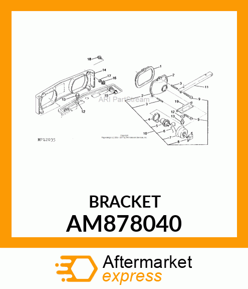 Bracket AM878040