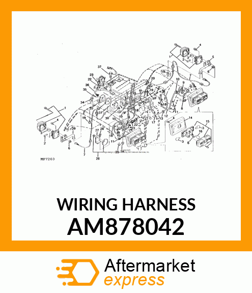 Wiring Harness AM878042