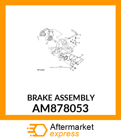 Brake AM878053