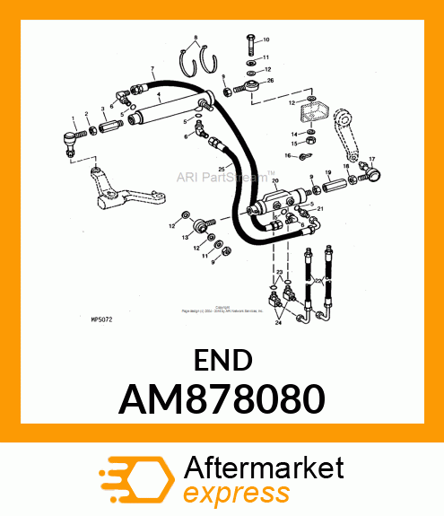 ROD KIT, KIT, TIE AM878080