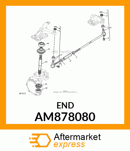 ROD KIT, KIT, TIE AM878080