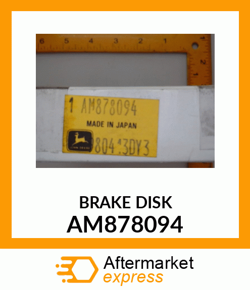 BRAKEDISKS AM878094