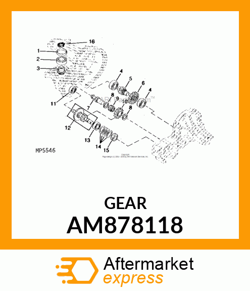 Gear AM878118