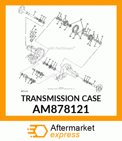 Transmission Case AM878121