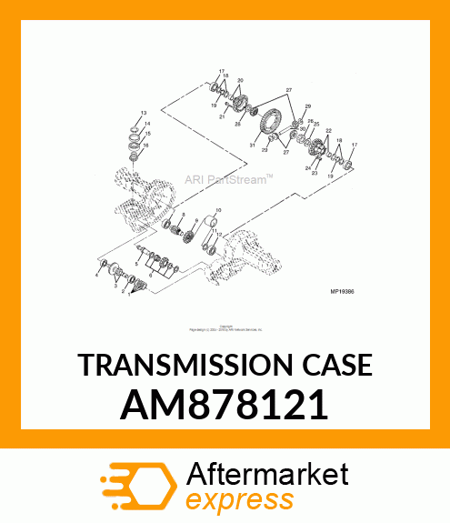 Transmission Case AM878121