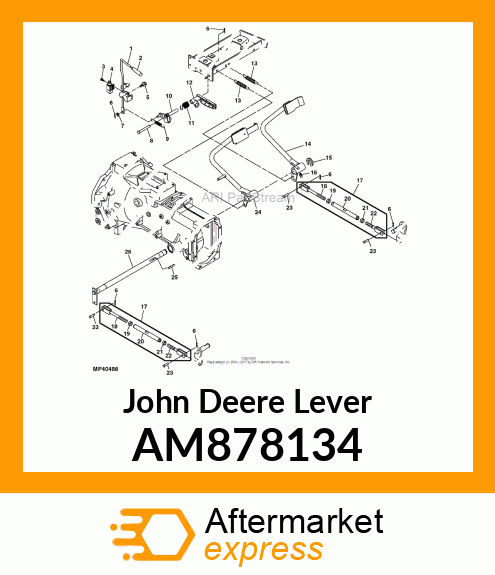 LEVER, PARKING AM878134