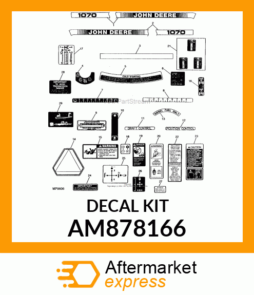 Label Kit AM878166