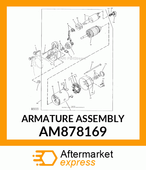 ARMATURE ASSEMBLY AM878169