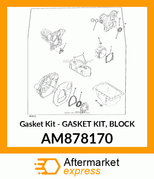 Gasket Kit AM878170