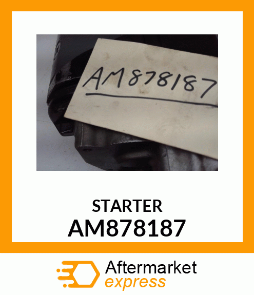 Starter Motor AM878187