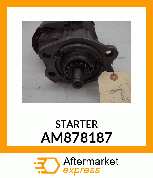 Starter Motor AM878187