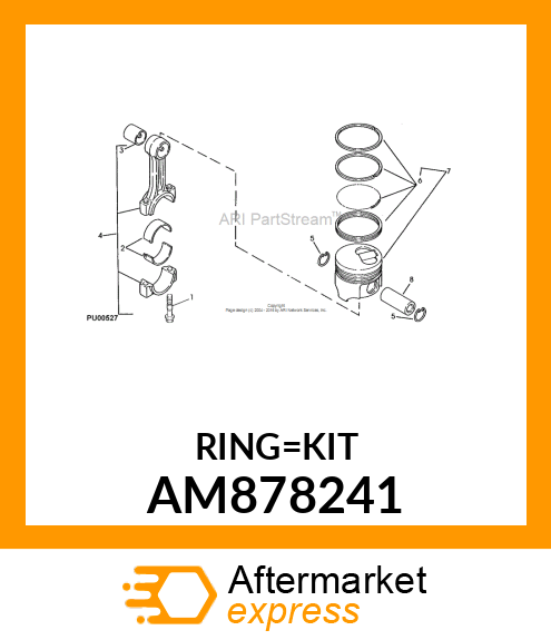 RING SET, 0.5 OS AM878241
