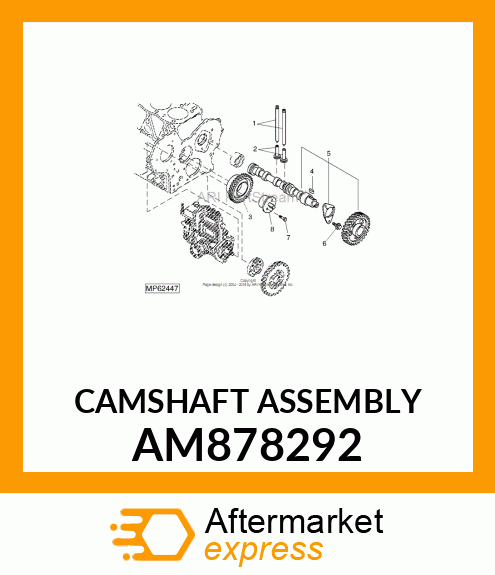 CAMSHAFT ASSEMBLY AM878292