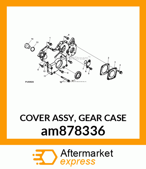 COVER ASSY, GEAR CASE am878336