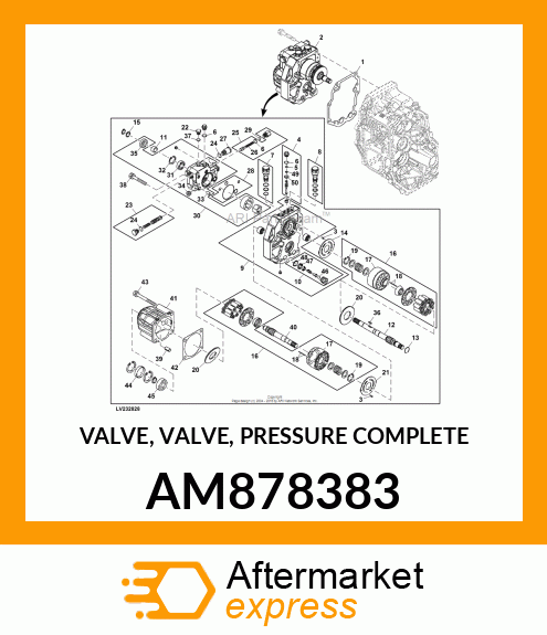 VALVE, VALVE, PRESSURE COMPLETE AM878383