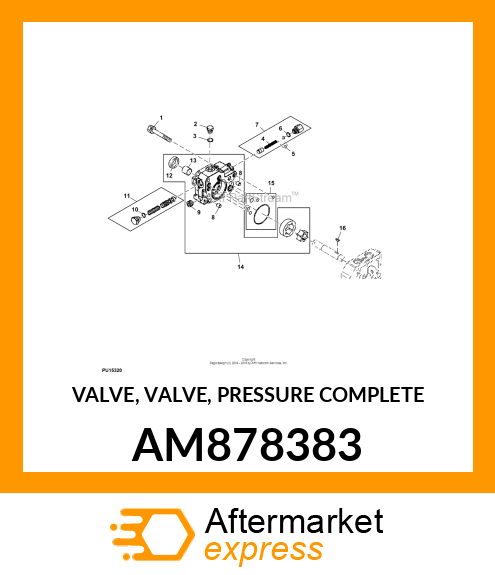 VALVE, VALVE, PRESSURE COMPLETE AM878383