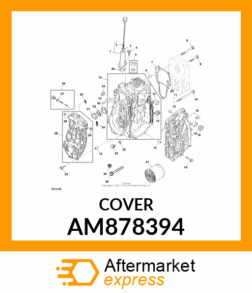 Cover Kit AM878394