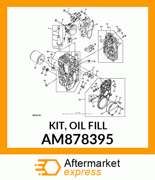 KIT, OIL FILL AM878395