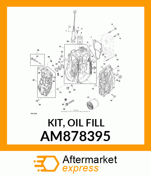 KIT, OIL FILL AM878395