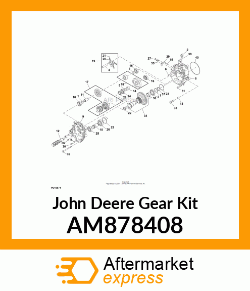 KIT, GEAR 20 AM878408