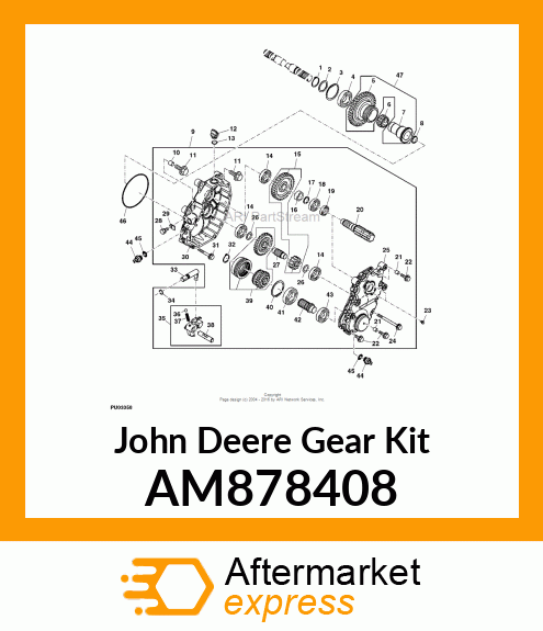 KIT, GEAR 20 AM878408