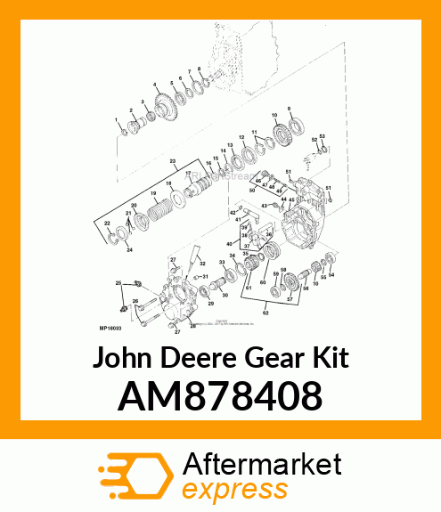 KIT, GEAR 20 AM878408