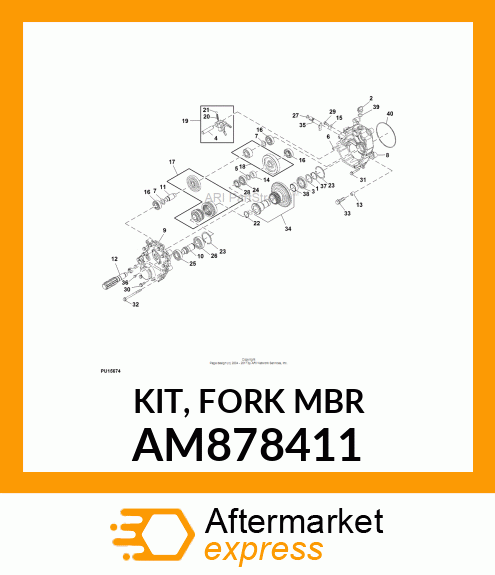 KIT, FORK MBR AM878411