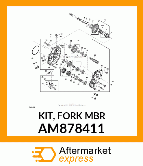 KIT, FORK MBR AM878411